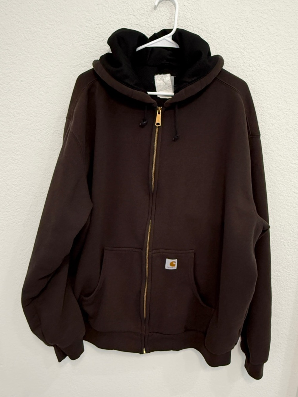 Carhartt Full Zip Hooded Thermal Lined Sweatshirt